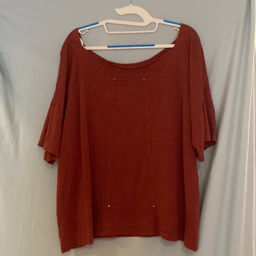 Like NEW - Eileen Fisher - 100% linen top - XL